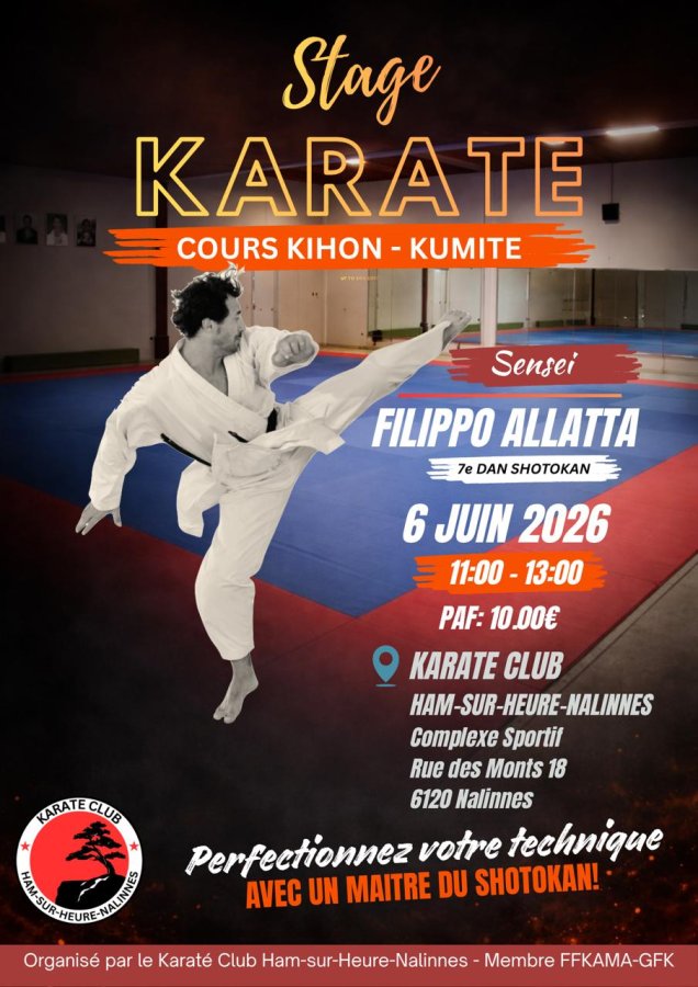 Stage avec Filippo Allatta - Ham s/Heure