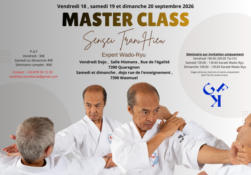 Master Class - Sensei Tran Hieu